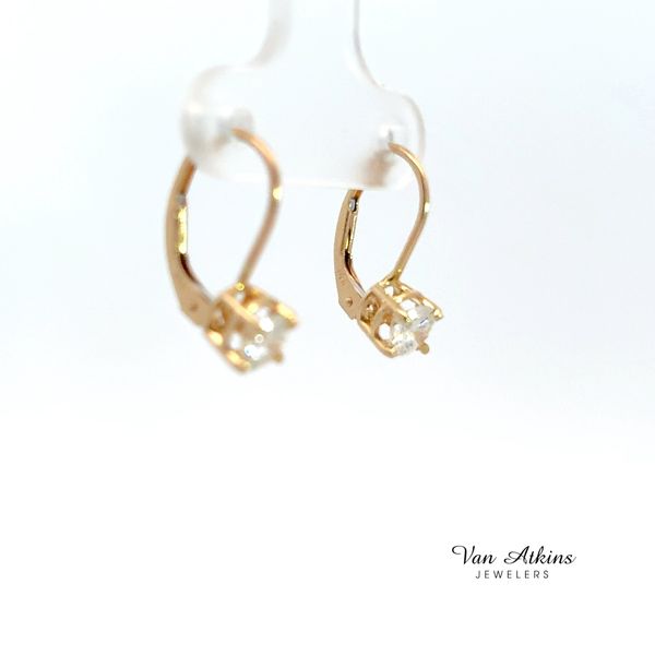 0.85 Carat Diamond Earrings Image 3 Van Atkins Jewelers New Albany, MS