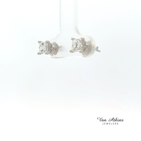 1.06 Carat Diamond Earrings Image 3 Van Atkins Jewelers New Albany, MS