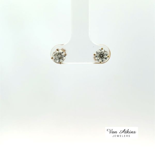 1 Carat Diamond Earrings Image 4 Van Atkins Jewelers New Albany, MS