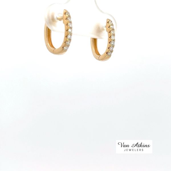 0.18 Carat Diamond Earrings Image 2 Van Atkins Jewelers New Albany, MS
