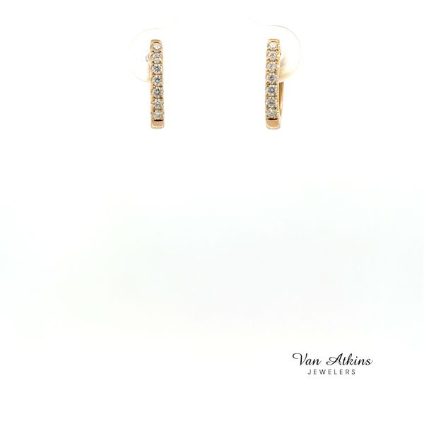 0.18 Carat Diamond Earrings Image 4 Van Atkins Jewelers New Albany, MS