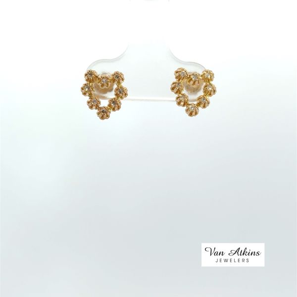 0.05 Carat Diamond Earrings Image 4 Van Atkins Jewelers New Albany, MS