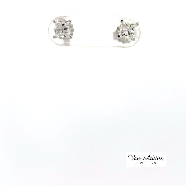 0.75 Carat Diamond Earrings Image 2 Van Atkins Jewelers New Albany, MS