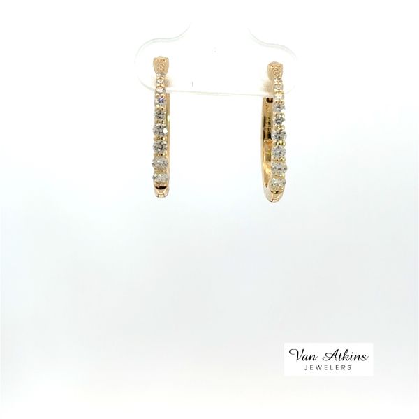 0.51 Carat Diamond EarringS Image 4 Van Atkins Jewelers New Albany, MS