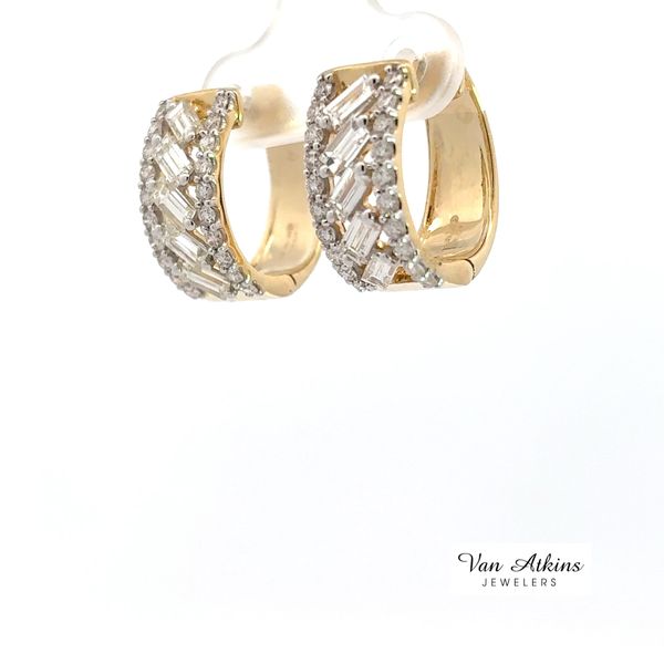 2.12 Carat Diamond Earrings Image 3 Van Atkins Jewelers New Albany, MS