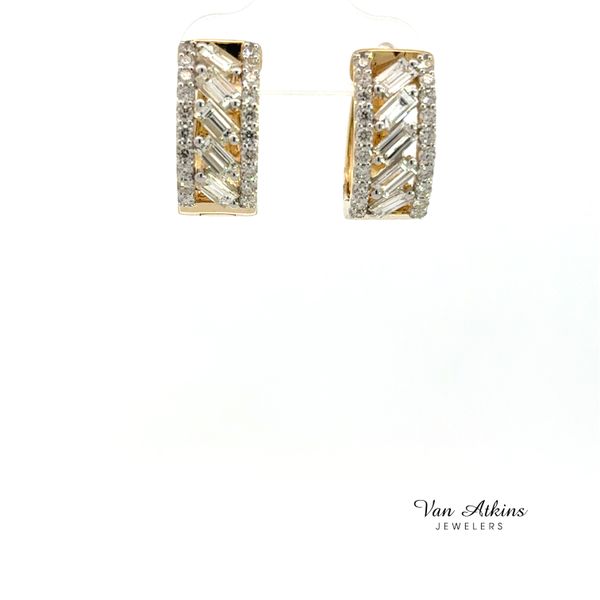 2.12 Carat Diamond Earrings Image 4 Van Atkins Jewelers New Albany, MS