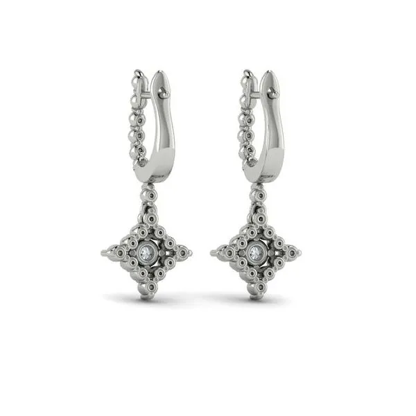Diamond Earrings Image 2 Van Atkins Jewelers New Albany, MS
