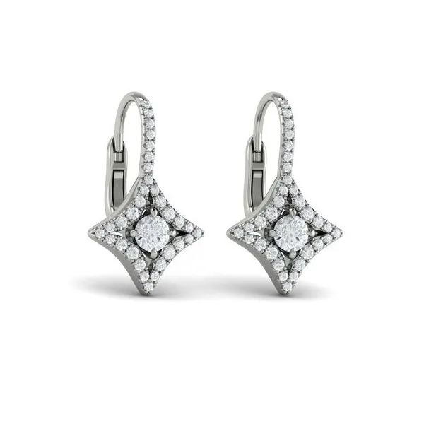 Diamond Earrings Image 2 Van Atkins Jewelers New Albany, MS