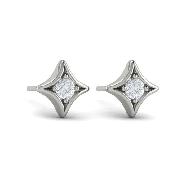Diamond Earrings Image 2 Van Atkins Jewelers New Albany, MS