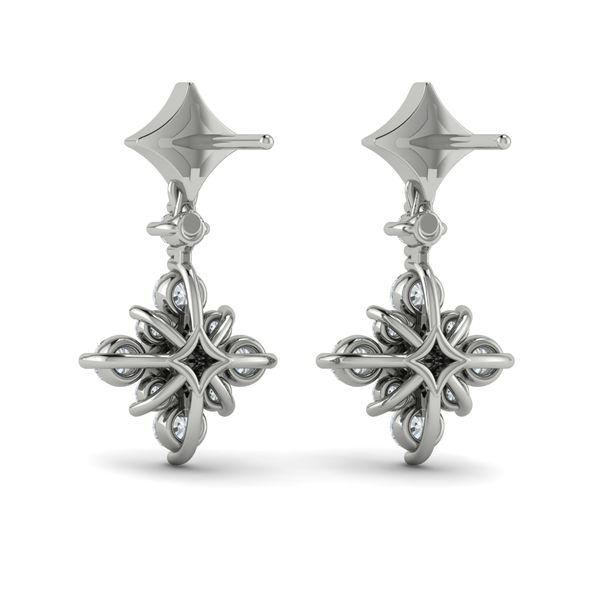 Diamond Earrings Image 3 Van Atkins Jewelers New Albany, MS
