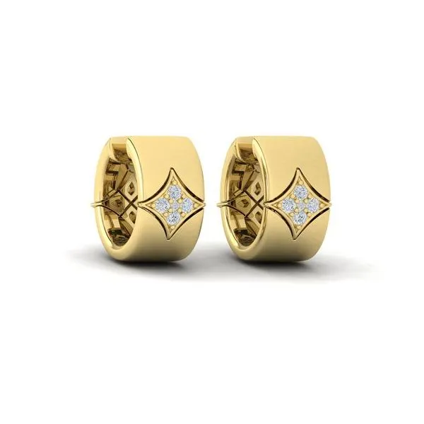 Diamond Earrings Image 2 Van Atkins Jewelers New Albany, MS