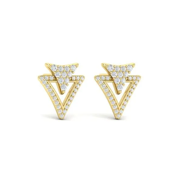 Diamond Earrings Image 2 Van Atkins Jewelers New Albany, MS