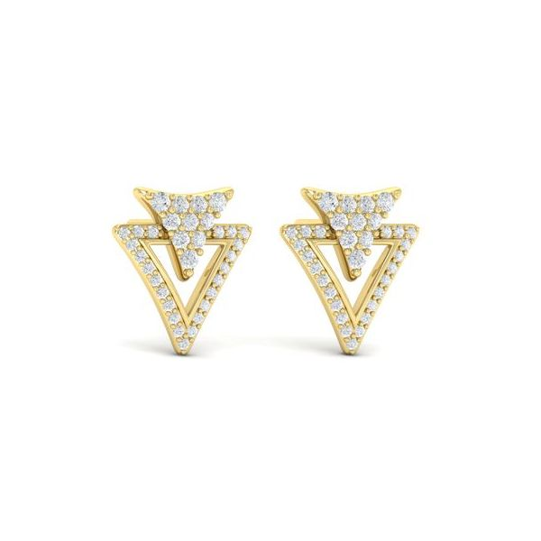 Diamond Earrings Image 2 Van Atkins Jewelers New Albany, MS