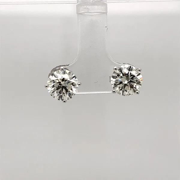 4.02 Carat Diamond Earrings Van Atkins Jewelers New Albany, MS