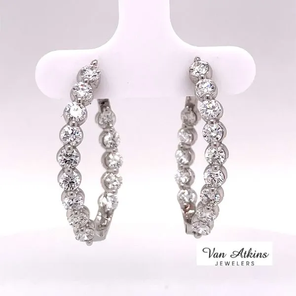 Diamond Earrings Van Atkins Jewelers New Albany, MS