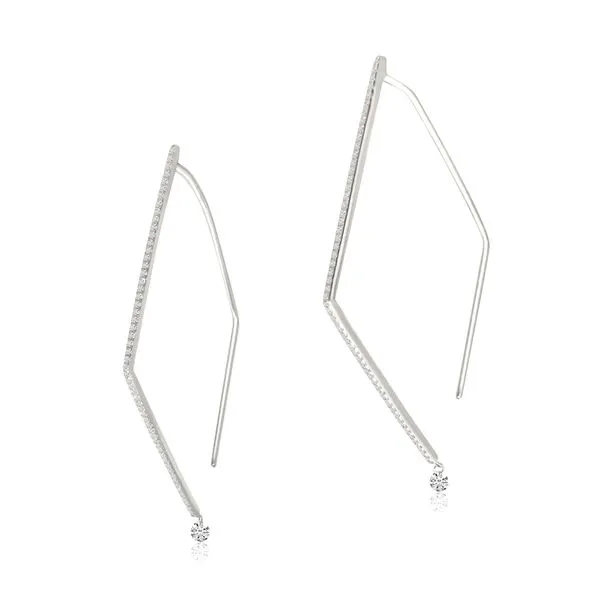 Diamond Earrings Image 2 Van Atkins Jewelers New Albany, MS