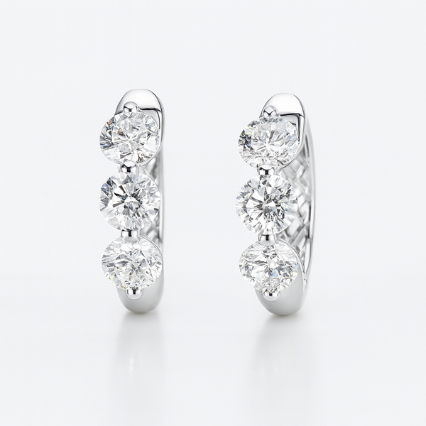 Diamond Earrings Van Atkins Jewelers New Albany, MS