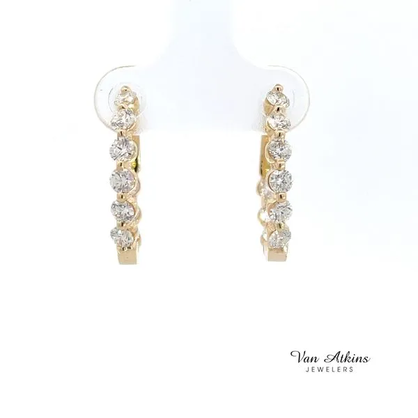 Cooper Hoops version #2 Image 4 Van Atkins Jewelers New Albany, MS