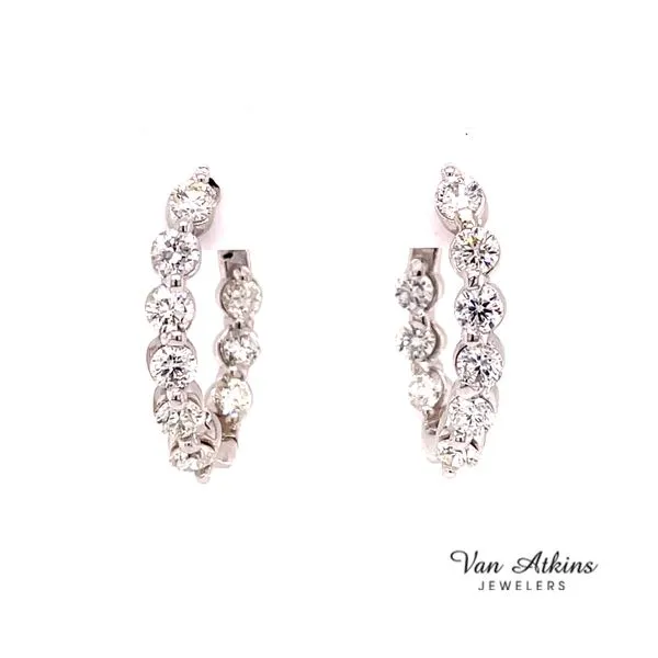 Diamond Earrings Van Atkins Jewelers New Albany, MS