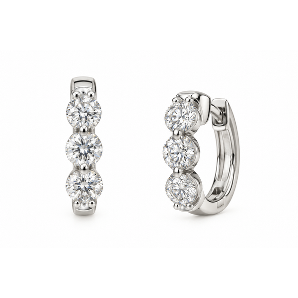 Diamond Earrings Van Atkins Jewelers New Albany, MS