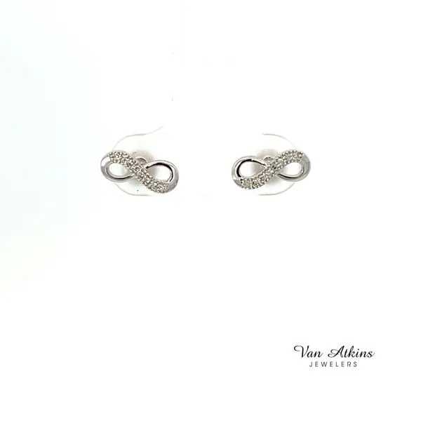 0.08 Carat Diamond Earrings Van Atkins Jewelers New Albany, MS