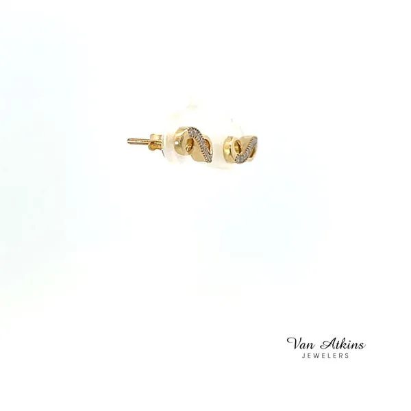 0.08 Carat Diamond Earrings Image 2 Van Atkins Jewelers New Albany, MS