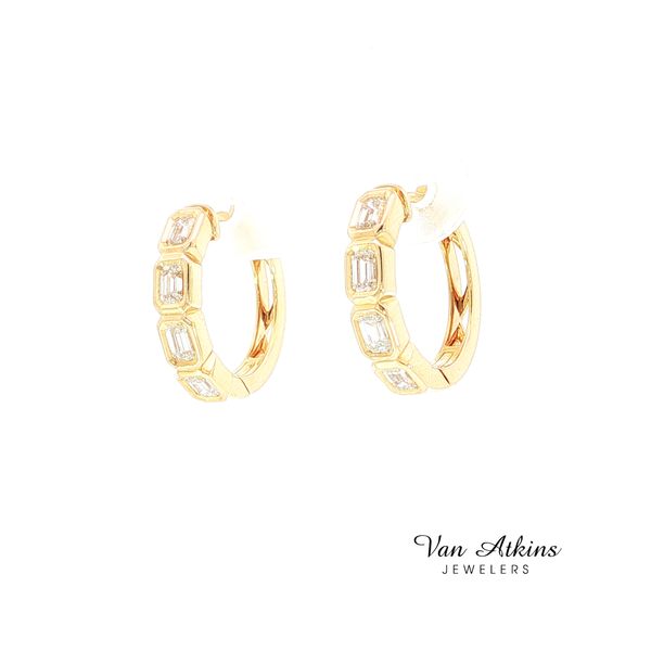 0.75 Carat Diamond Earrings Image 3 Van Atkins Jewelers New Albany, MS