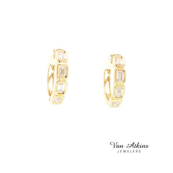 0.75 Carat Diamond Earrings Image 4 Van Atkins Jewelers New Albany, MS