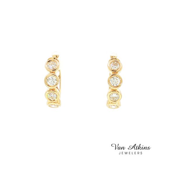 0.75 Carat Diamond Earrings Van Atkins Jewelers New Albany, MS