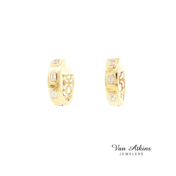 0.35 Carat Diamond Earrings Image 4 Van Atkins Jewelers New Albany, MS