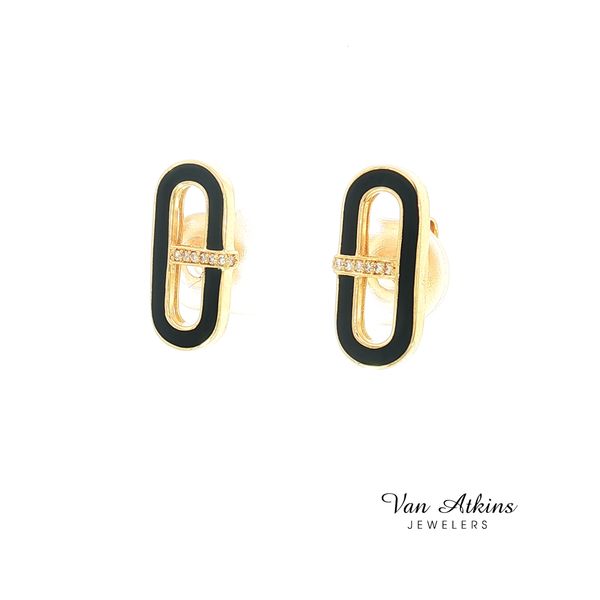 0.03 Carat Diamond Earrings Image 2 Van Atkins Jewelers New Albany, MS