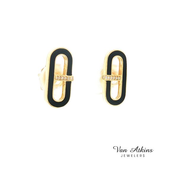 0.03 Carat Diamond Earrings Image 3 Van Atkins Jewelers New Albany, MS