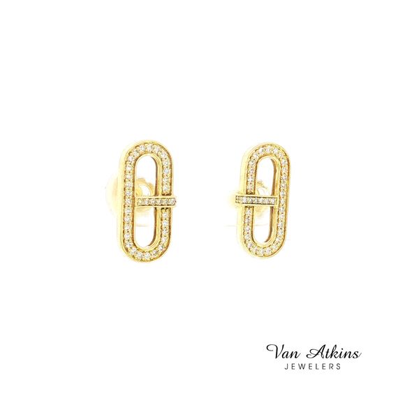 0.25 Carat Diamond Earrings Image 2 Van Atkins Jewelers New Albany, MS
