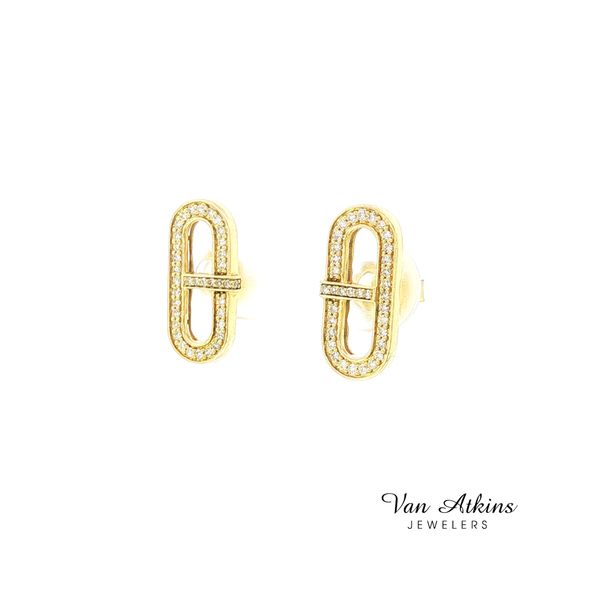 0.25 Carat Diamond Earrings Image 3 Van Atkins Jewelers New Albany, MS