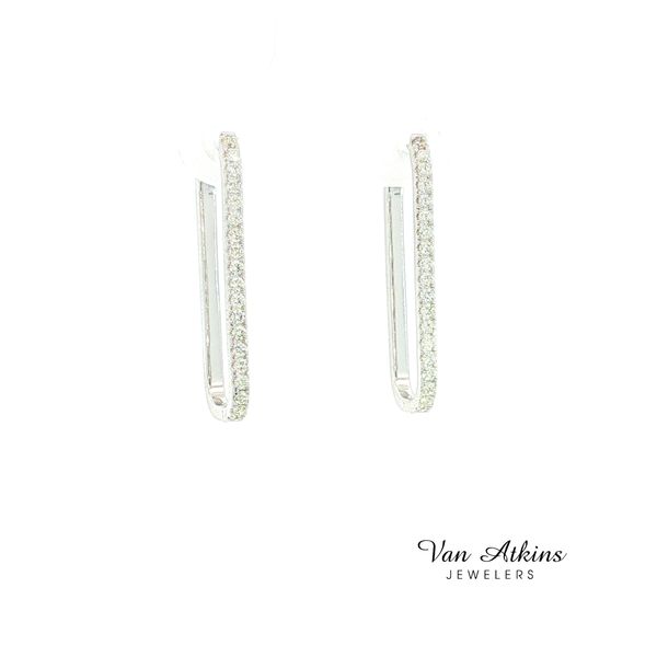 0.35 Carat Diamond Earrings Image 2 Van Atkins Jewelers New Albany, MS
