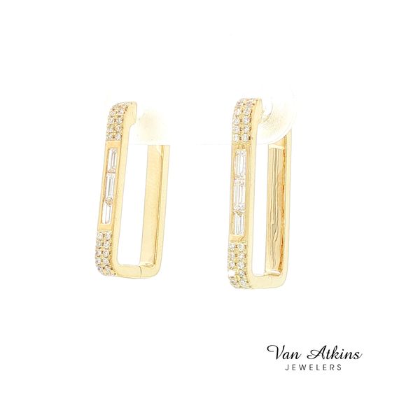 0.35 Carat Diamond Earrings Image 2 Van Atkins Jewelers New Albany, MS