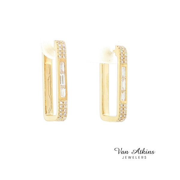 0.35 Carat Diamond Earrings Image 3 Van Atkins Jewelers New Albany, MS