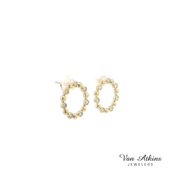 0.25 Carat Diamond Earrings Image 2 Van Atkins Jewelers New Albany, MS