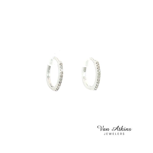 0.12 Carat Diamond Earrings Image 3 Van Atkins Jewelers New Albany, MS