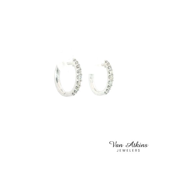 0.25 Carat Diamond Earrings Image 2 Van Atkins Jewelers New Albany, MS