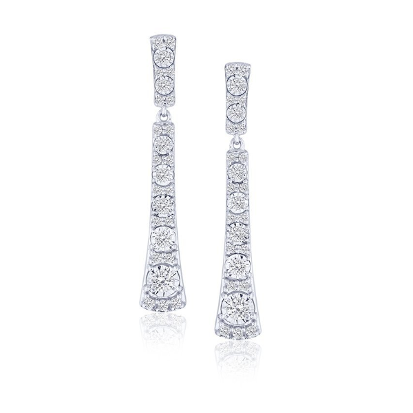 Diamond Earrings Van Atkins Jewelers New Albany, MS