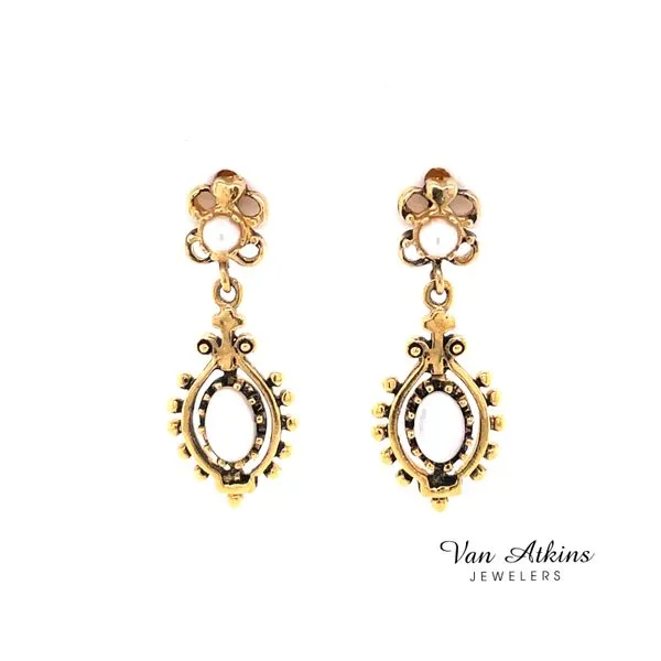 Estate Diamond Earrings Van Atkins Jewelers New Albany, MS