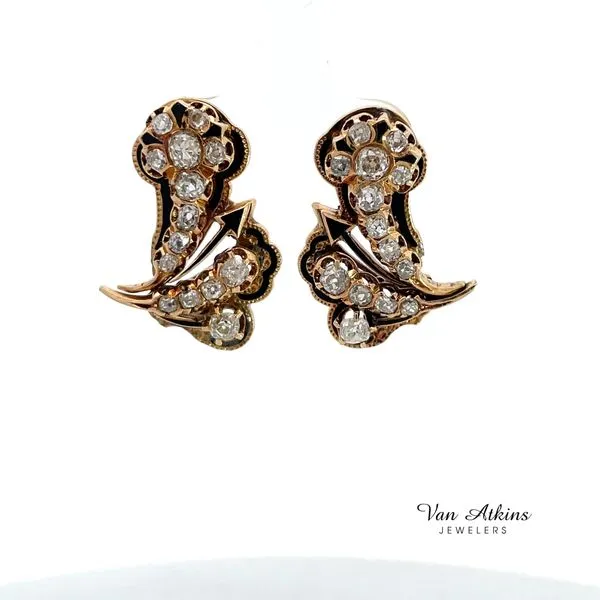 1 Carat Estate Diamond Earrings Van Atkins Jewelers New Albany, MS