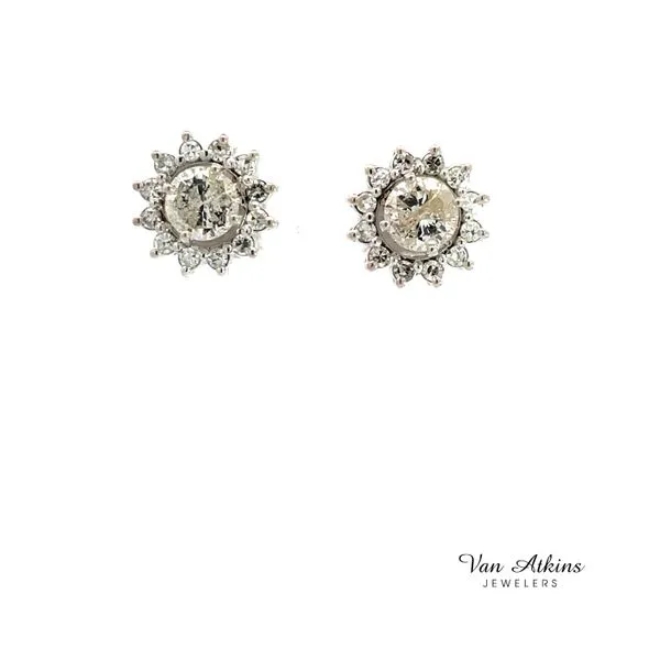 1.75 Carat Estate Diamond Earrings Van Atkins Jewelers New Albany, MS