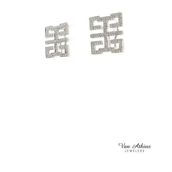 1 Carat Estate Diamond Earrings Image 2 Van Atkins Jewelers New Albany, MS