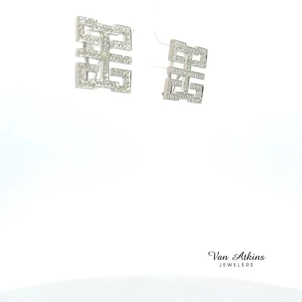 1 Carat Estate Diamond Earrings Image 3 Van Atkins Jewelers New Albany, MS