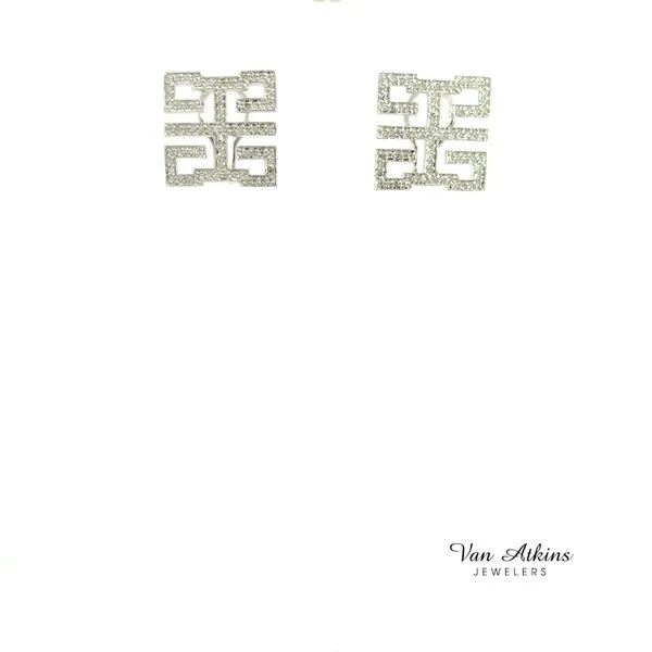 1 Carat Estate Diamond Earrings Image 4 Van Atkins Jewelers New Albany, MS