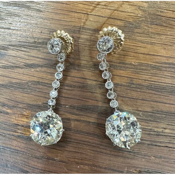 Estate Diamond Earrings Van Atkins Jewelers New Albany, MS