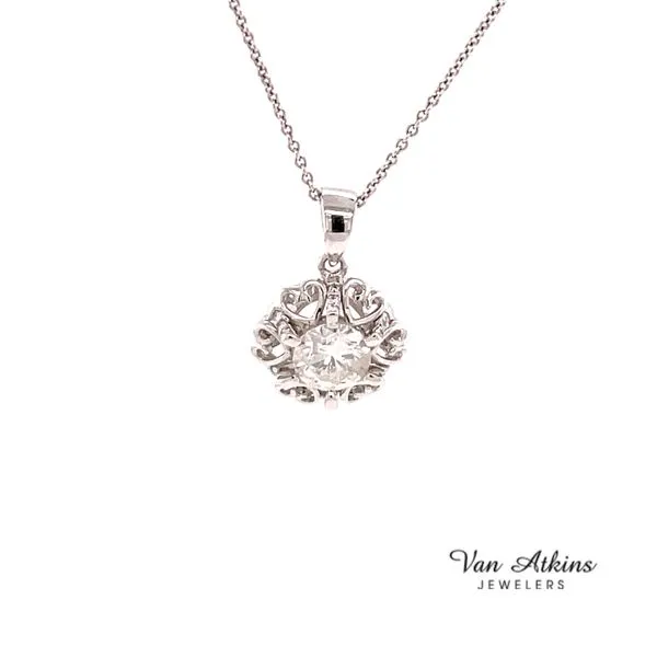 0.78 Carat Diamond Pendants/Necklaces Image 2 Van Atkins Jewelers New Albany, MS