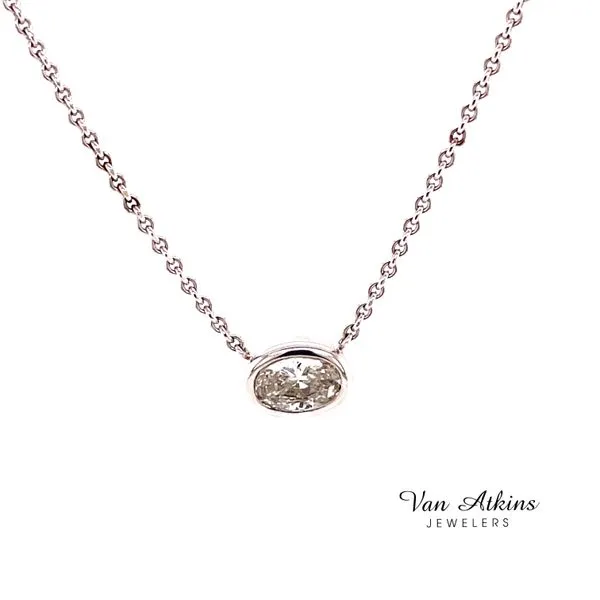 0.82 Carat Diamond Pendants/Necklaces Image 2 Van Atkins Jewelers New Albany, MS